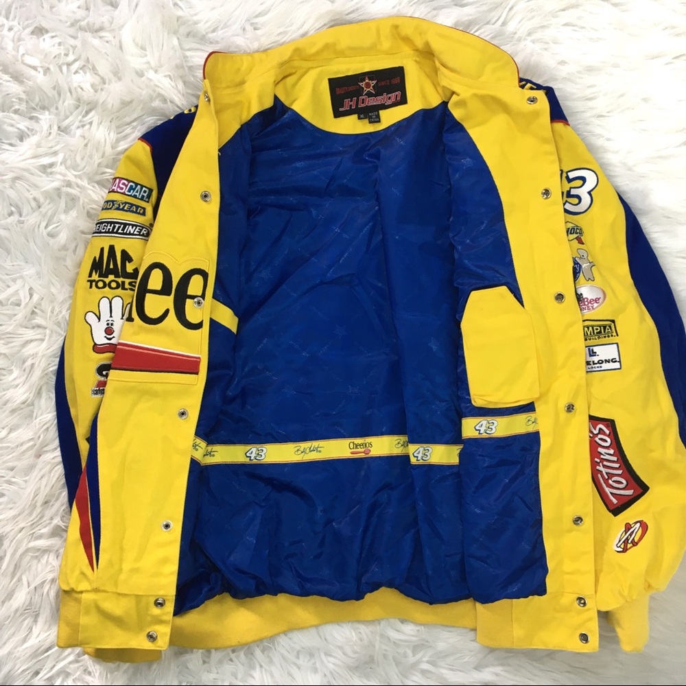 RICHARD PETTY NASCAR RACING BOMBER JACKET VINTAGE - Picture 3 of 8